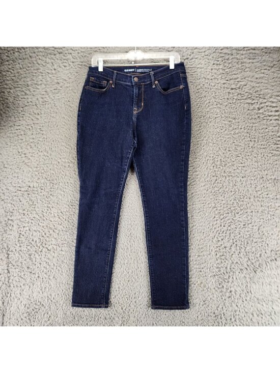Old Navy Denim - Old Navy Jeans Womens 6 Short Blue Stretch Denim Curvy Skinny